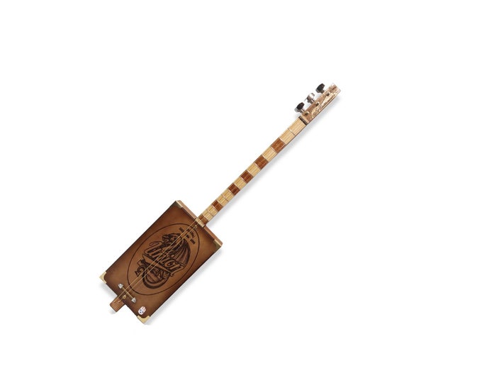 Union 3tpv Cigar Box guitar Matteacci's