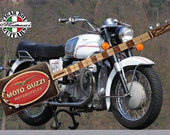 Moto guzzi Cigar Box Guitar Matteacci's