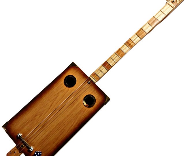 Vintage Torino 3tpv tribute cigar box guitar by Matteacci's