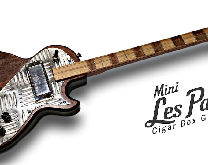 Matteacci's Mini LesPaul Cigar Box Guitar