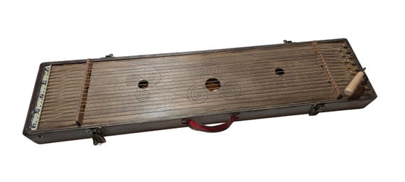 Monochordium. Monochord. Monocordo armonico strumento musicale 15 strings Matteacci's