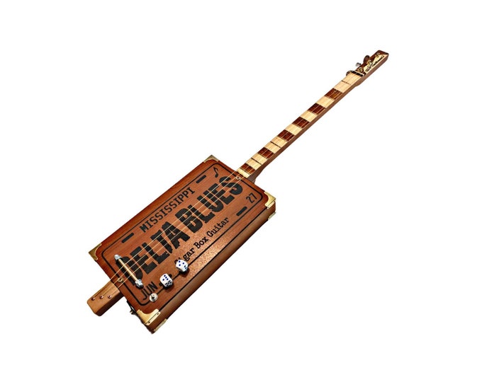 Cigar Box Guitar Delta blues special by Matteacci's
