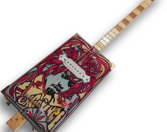 Cigar Box Guitar Hendrix Experience special by Matteacci's