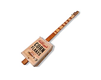 Kellogg's Cigar Box guitar Matteacci's