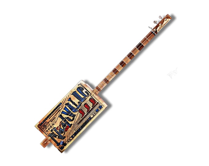 Matteacci's Nashville 3tpv Cigar Box Guitar