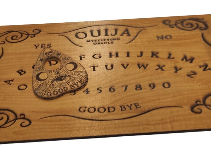 Mini travel ouija board
