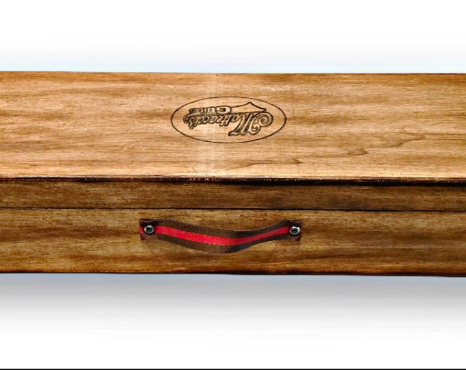 Fly case antique wooden case for Cigar Box Guitar Matteacci's