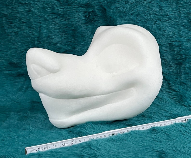 Fursuit Foam Head Base Toony Canine Etsy Australia