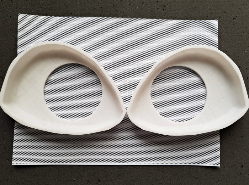 MESH ONLY Paintable Fursuit Eye Mesh for Eye Blanks image 2