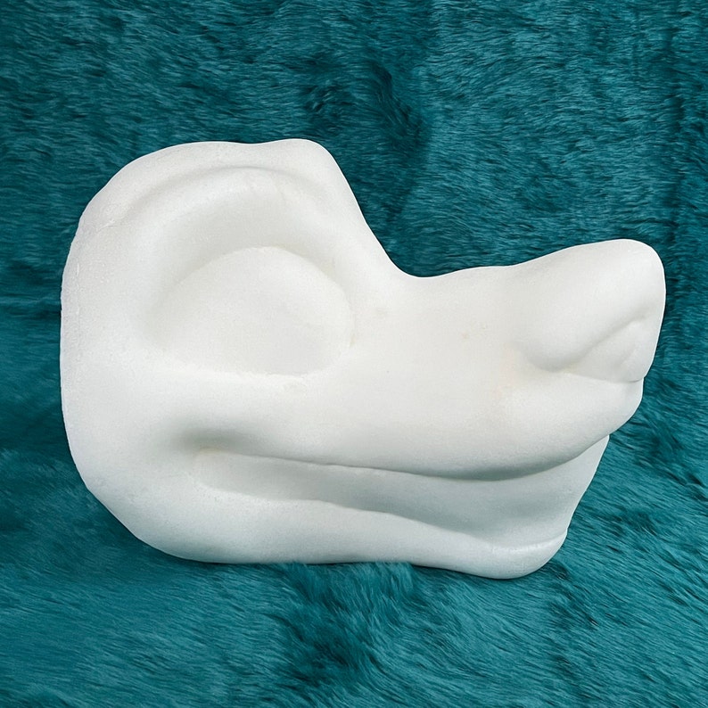 Fursuit Foam Head Base Toony Canine Etsy Australia