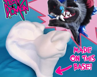 Fursuit Foam Head Base - Werewolf