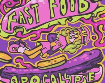 Fastfood Apocalyps-stripverhaal - FYSIEKE ZINE
