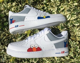 kaws x sesame street air force 1