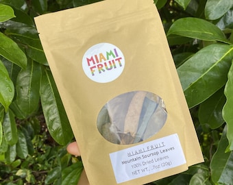 Dried Mountain Soursop Leaves