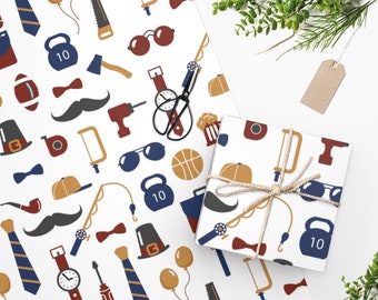 Download Dad Wrapping Paper Etsy