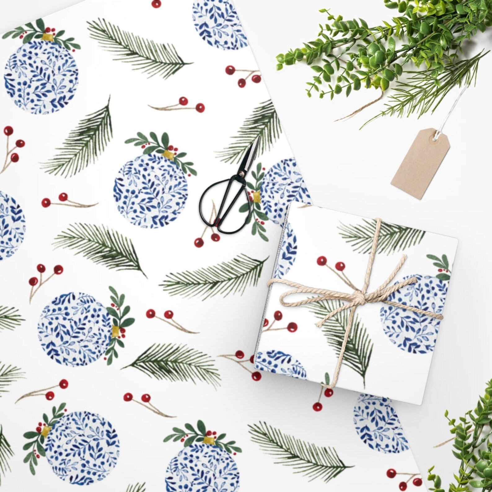 Beautiful Christmas Wrapping Paper 