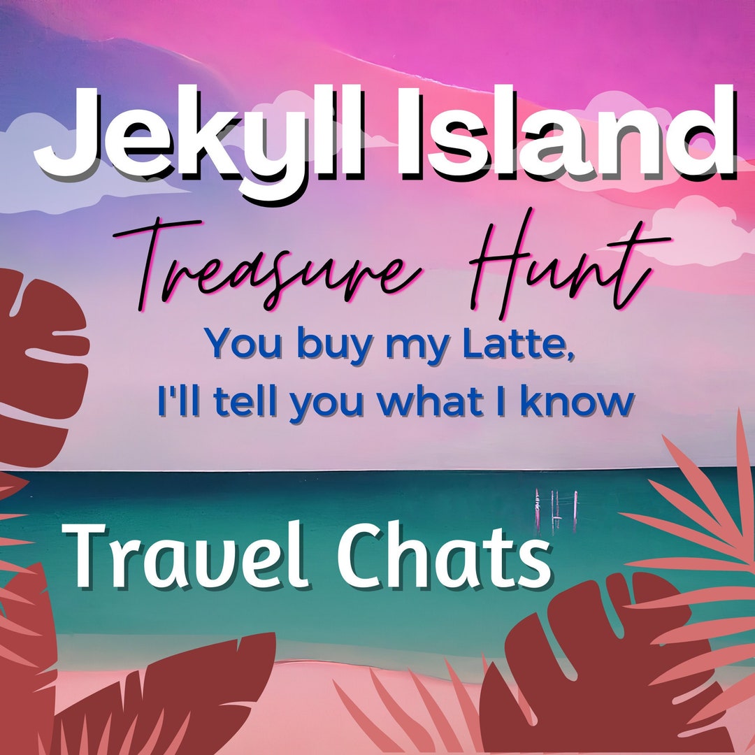 Trave Chat Jekyll Island Treasure Hunt Photos and Information Etsy