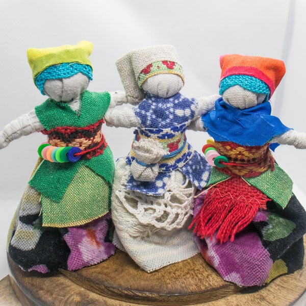 Motanka - traditional slavic doll for luck. Unique desing, handmade in Poland. Ethnic doll gift. Fullflining wishes, Amulet for Home