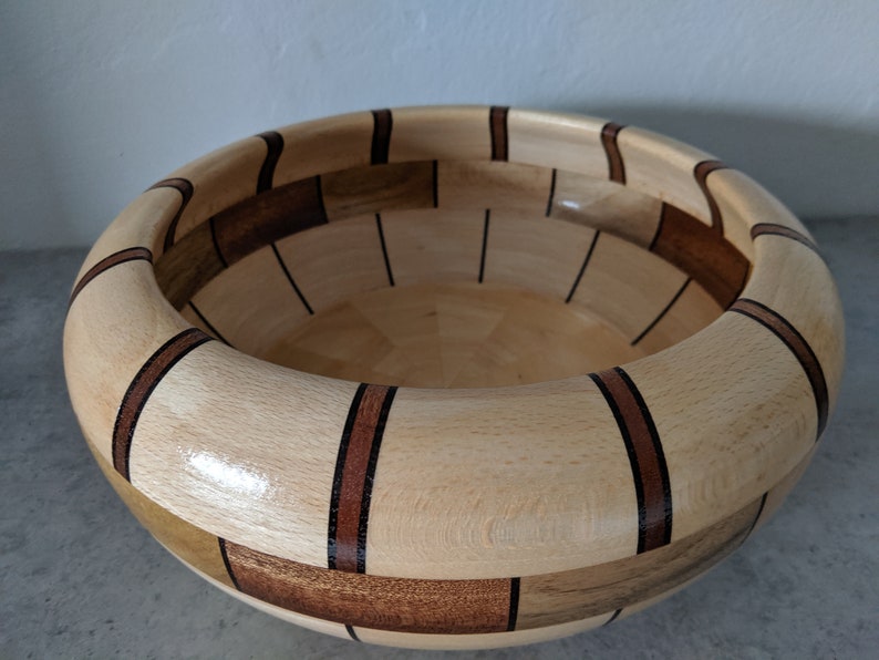 Handcrafted Decorative Wooden Bowl. Etsy