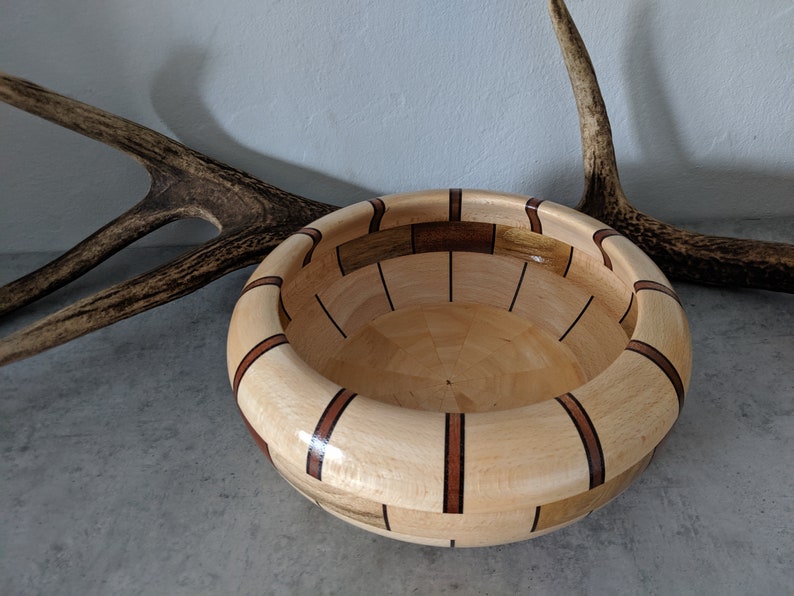 Handcrafted Decorative Wooden Bowl. Etsy