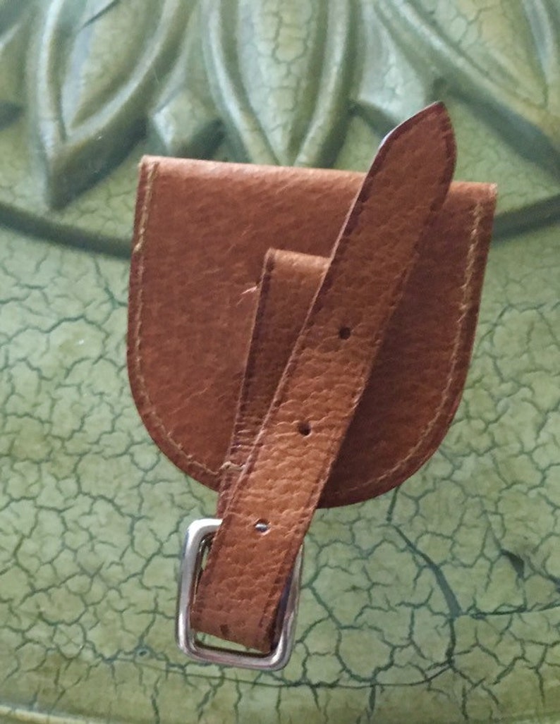 Vintage Genuine Leather Change Purse