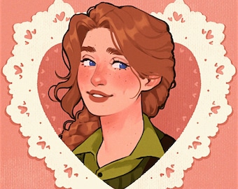 Leah - **DIGITAL DOWNLOAD** Stardew Valleytine!