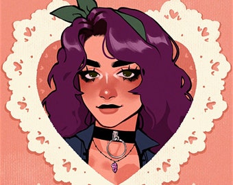 Abigail - **DIGITAL DOWNLOAD** Stardew Valleytine!