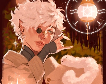 Qifrey [ Witch Hat Atelier Print ]