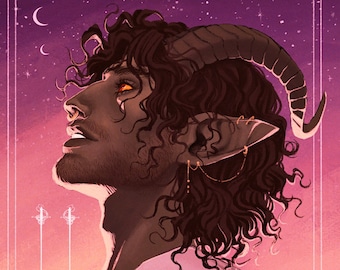 Hanging Twilight [ Original Character Print ]