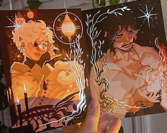 PREORDER** Gold Foil Witch Hat Atelier Prints