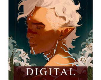 Death, Rebirth (Dragon Age 2 print) **DIGITAL DOWNLOAD**