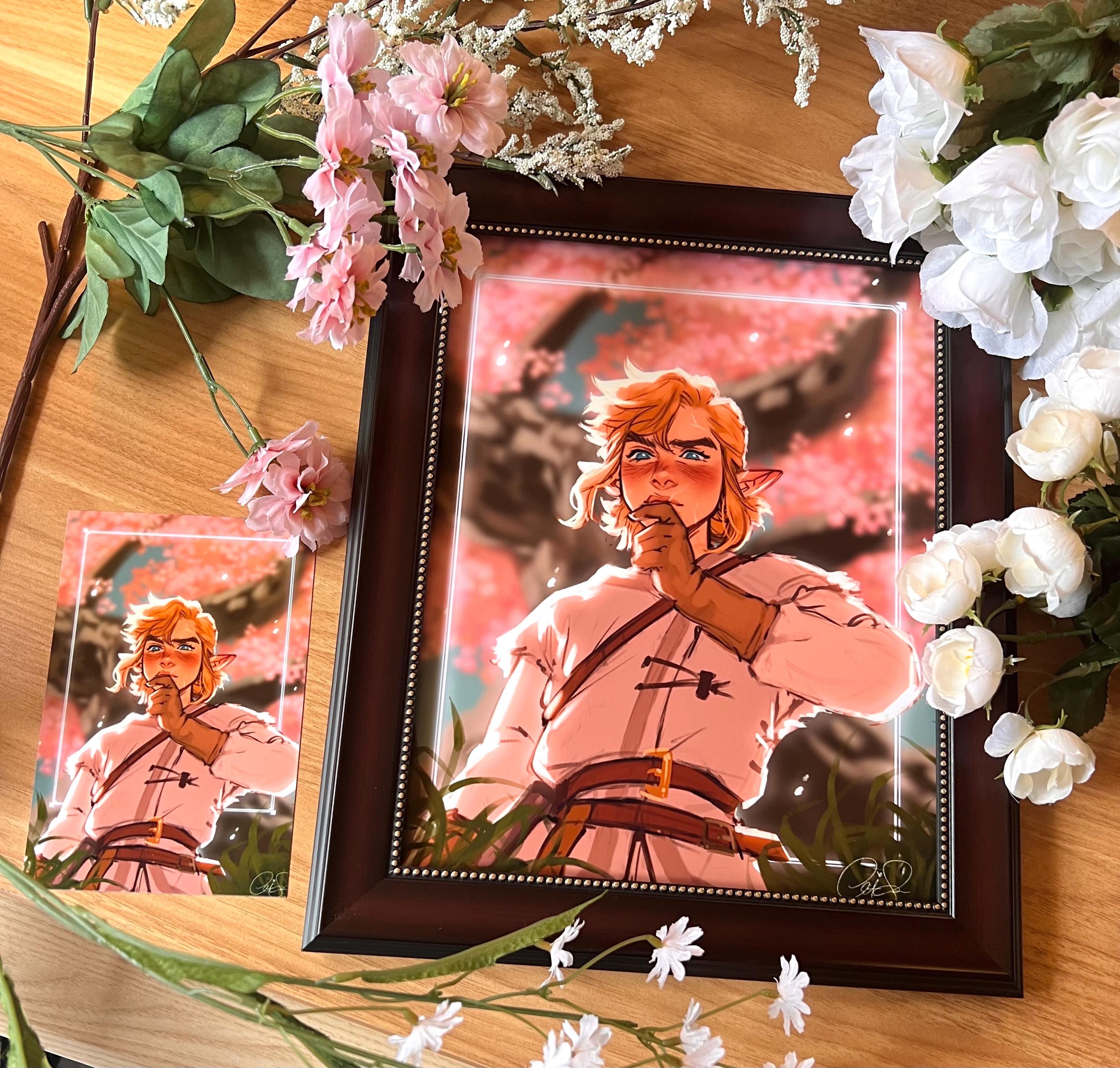 billlie LINKU リンクユー 団体 ヨントン ハルナ トレカ Young Link Sword LED Resin Statue | The Legend of Zelda