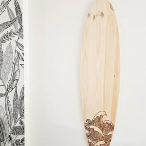 Decorative surfboard