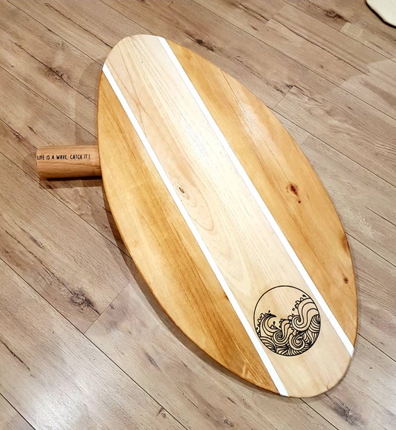 Wooden Balance Board Balance Board Etsy