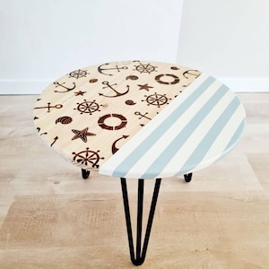 Wooden coffee table