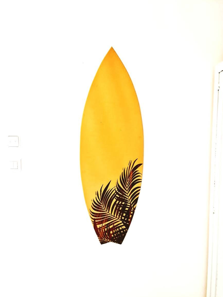 Planche de Surf en Bois