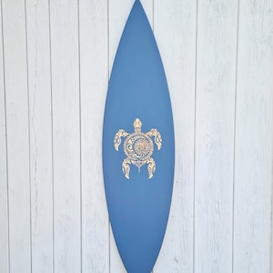Decoratieve houten surfplank
