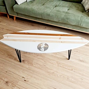 Surfplank salontafel