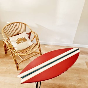Surfbrett-Couchtisch