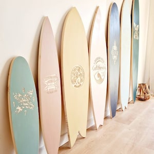 Tabla de surf decorativa