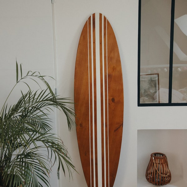Planche de surf décorative bois