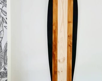 Planche de surf décorative en bois