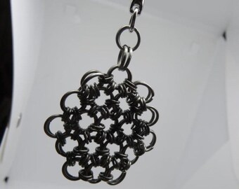 Chain mail keychain