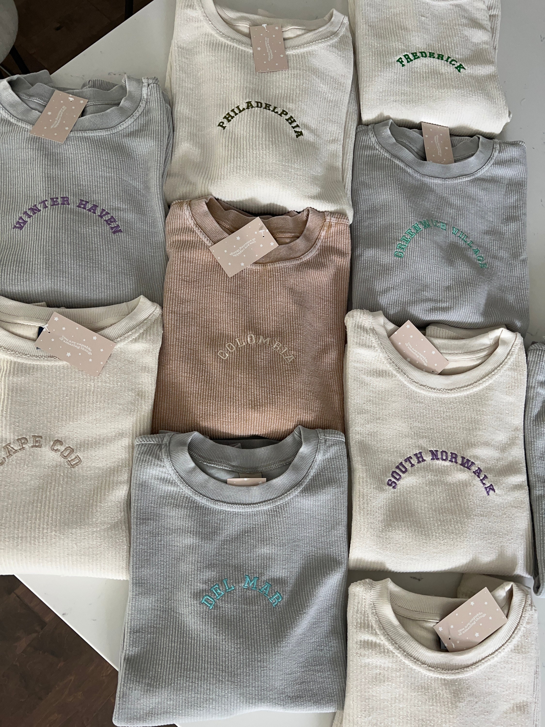Crew Emboridered Sweater main image 1