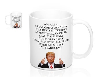 Pro Trump Grandma Mug, Trump Grandmother Gifts, Trump Mothers Day Gifts, Trump Mothers Day Mug, Trump Grandma Mug, Trump Mom Gifts, Trumper