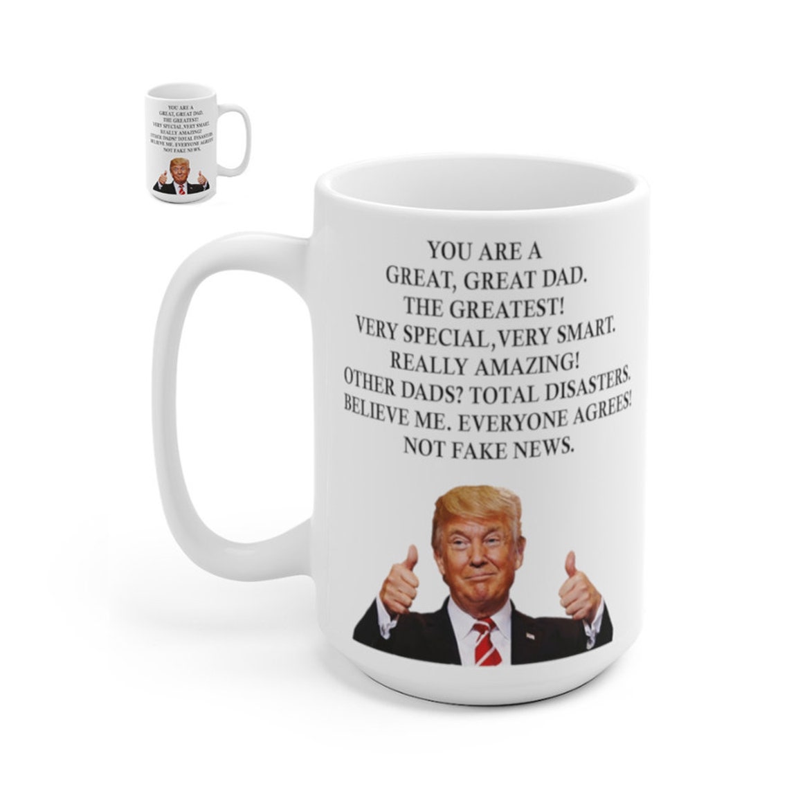 15 oz Donald Trump Coffee Mug Trump for Dad Mug Gift for | Etsy