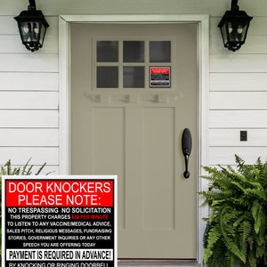 All Inclusive Door Knocker Sticker, Funny no soliciting sticker, anti solicitor sticker, sticker for front door, funny no solicitors sticker