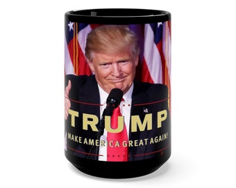 Donald Trump Thumbs up Coffee Mug | Gift for Deplorable | Merica Mug | GOP | Red Pill | Great Awakening | MAGA Mug | TRUMP 2020 | Magatron