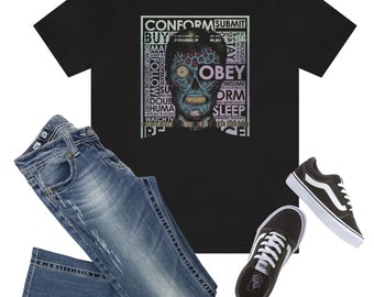 Obey T-Shirt, Mind Control Shirt, Obey Shirt, Patriot Shirt, Let's Go Brandon Shirt, MAGA Shirt, Republican Shirt, Zombie Shirt, Sci-Fi Tee