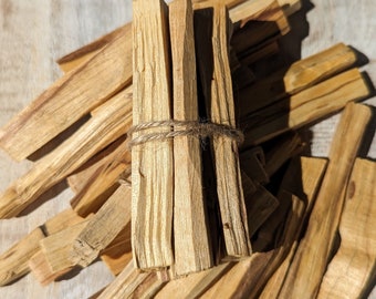 Bulk Organic Peruvian Palo Santo Smudge Sticks, Ethically Sourced